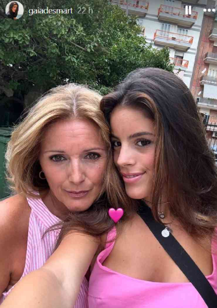 Gaia De Martino con mamma